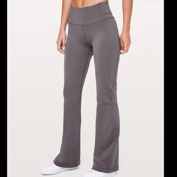 lululemon athletica Pants - Lululemon Groove Flare Pant in Moonphase
